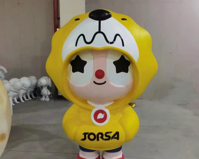 协会吉祥物雕塑